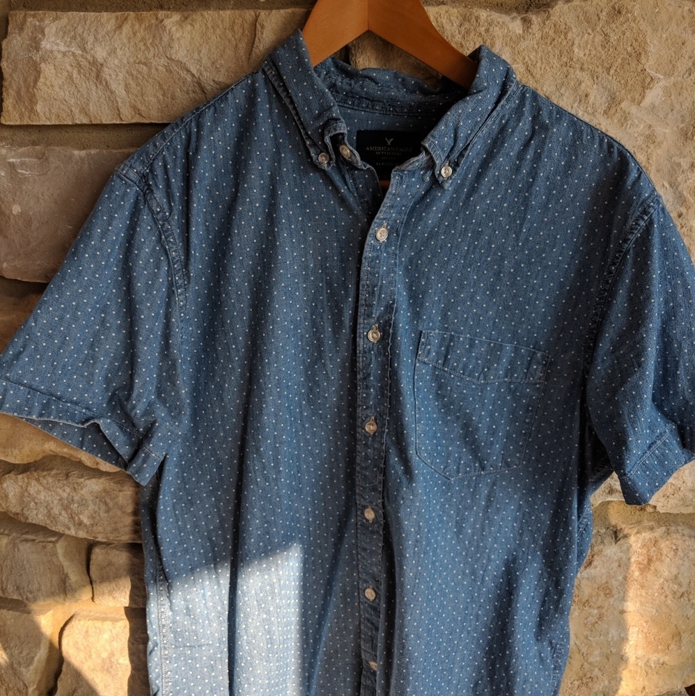 American eagle chambray shirt